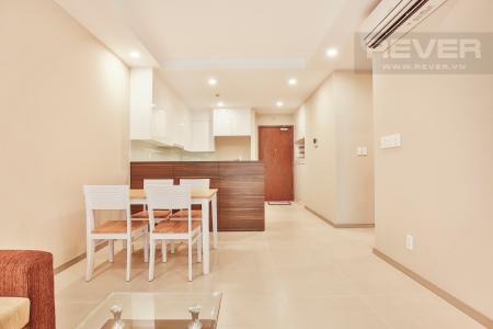 Phòng Khách Căn hộ The Gold View 2 phòng ngủ tầng thấp A1 đầy đủ nội thất