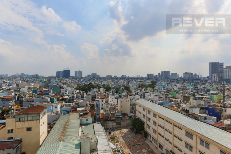 View Căn hộ Copac Square Quận 4 tầng thấp 2 phòng ngủ nội thất cơ bản