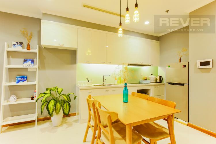 Phòng Bếp Căn hộ Vinhomes Central Park trung tầng Landmark 3 thiết kế hiện đại, sang trọng