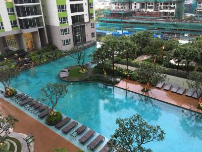 Vista Verde Căn hộ tầng cao Vista Verde đầy đủ tiện nghi, view thành phố.