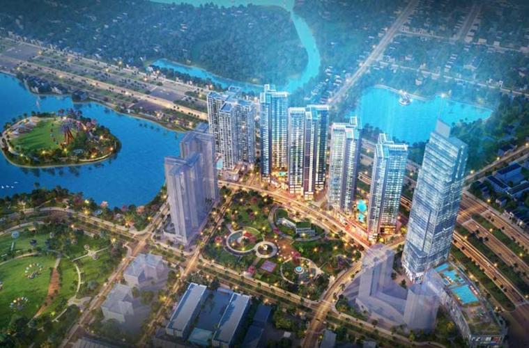 Toàn cảnh căn hộ Eco Green Saigon Bán căn hộ tầng cao Eco Green Saigon nội thất cơ bản, tiện ích đa dạng