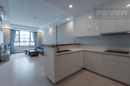 Phòng bếp căn hộ THE GOLD VIEW Cho thuê căn hộ The Gold View 2PN, tầng cao, đầy đủ nội thất, ban công Đông Nam