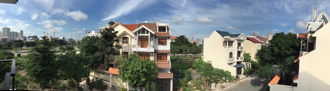 Cho thuê biệt thự đường số 33, Bình An, Quận 2, không có nội thất, hướng cửa Tây Nam