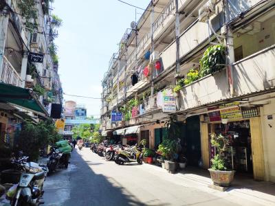 Bán căn hộ chung cư Nguyễn Thiện Thuật phường 1 quận 3, tầng thấp, 1 phòng ngủ, diện tích 35.59m2