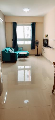 Phòng khách , Căn hộ Topaz City , Quận 8 Căn hộ Topaz City tầng 8 ban công hướng Nam, nội thất đầy đủ.