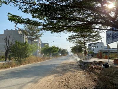 Đường vào đất nền Quận 9 Bán đất nền KDC Hoàng Anh Minh Tuấn, Phước Long B, Quận 9, thổ cư 100%