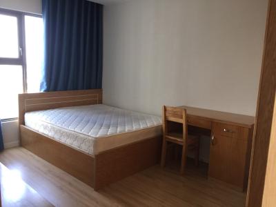 phòng ngủ căn hộ An Gia Skyline Bán căn hộ tầng cao An Gia Skyline đầy đủ nội thất, view thành phố.