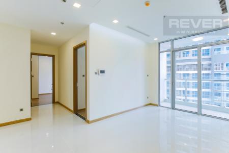 Phòng Khách Căn hộ Vinhomes Central Park tầng cao Park 2 mới bàn giao, chưa ở