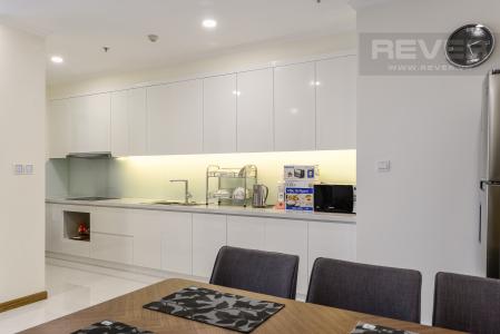 Nhà Bếp Căn hộ Vinhomes Central Park 4 phòng ngủ tầng trung L6 đầy đủ nội thất