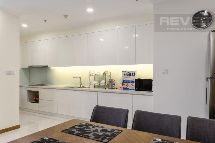 Nhà Bếp Căn hộ Vinhomes Central Park 4 phòng ngủ tầng trung L6 đầy đủ nội thất