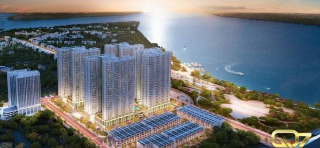  Bán căn hộ Q7 Saigon Riverside 2 phòng ngủ diện tích 53m2, nội thất cơ bản