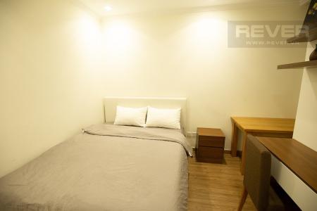 Phòng Ngủ Cho thuê căn hộ Vinhomes Central Park 2PN, tầng cao, tháp Landmark 3, đầy đủ nội thất, view thành phố