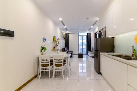 Bán căn hộ Vinhomes Central Park 1PN, tầng trung, diện tích 50m2, đầy đủ nội thất