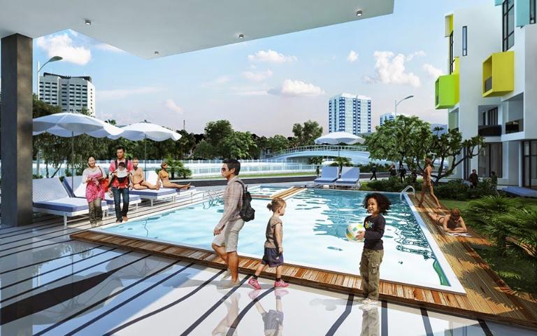 La Astoria - Hồ bơi nội khu