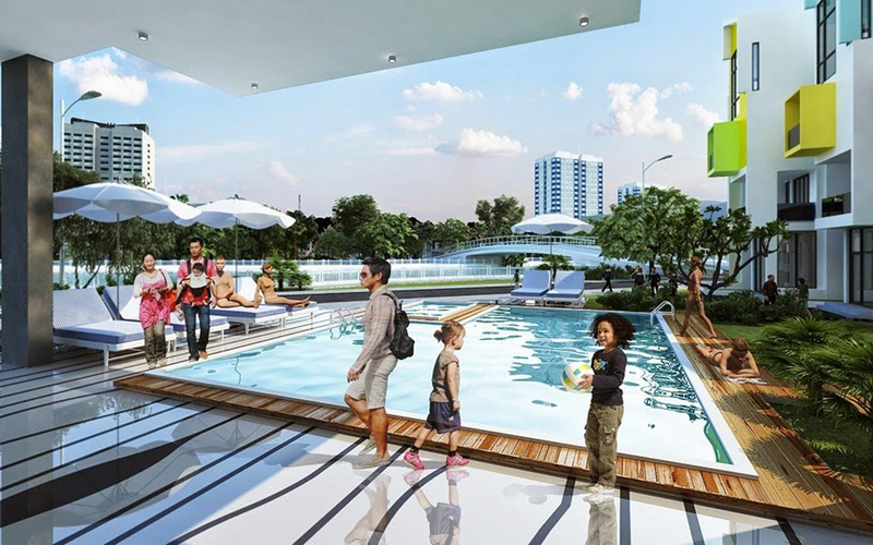 La Astoria - Hồ bơi nội khu