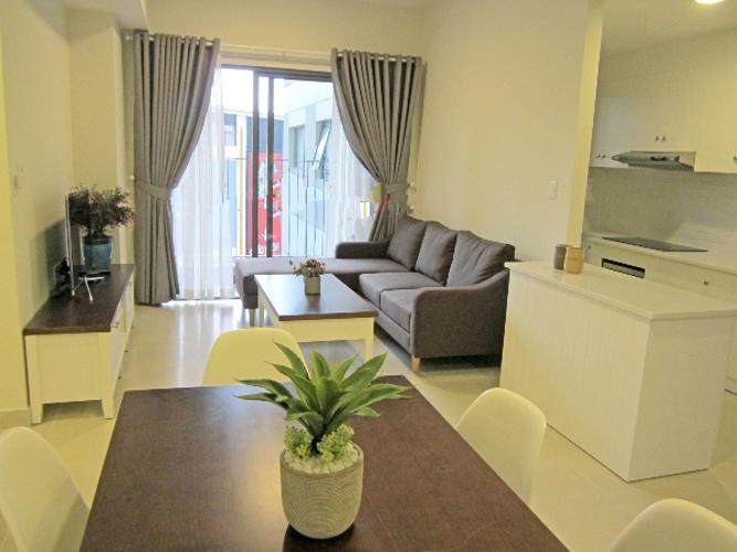 Phòng khách Masteri Thảo Điền Quận 2 Căn hộ Masteri Thảo Điền ban công hướng Đông Nam, view nội khu.