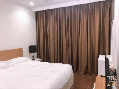 Phòng ngủ căn hộ VINHOMES CENTRAL PARK Cho thuê căn hộ Vinhomes Central Park 2PN, tháp Landmark 5, diện tích 79m2, đầy đủ nội thất