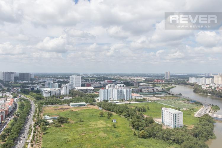View Phòng Ngủ Cho thuê căn hộ Sunrise City 3PN, tháp V4 khu South, đầy đủ nội thất, view sông thoáng mát