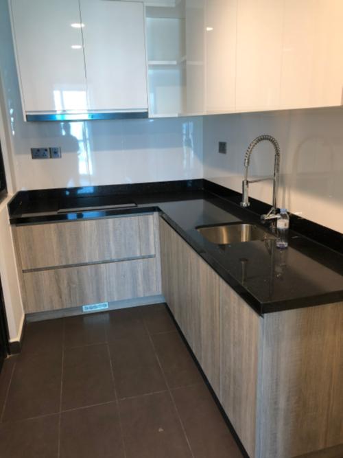 Phòng bếp Feliz En Vista Căn hộ Feliz En Vista tầng trung, đón view thành phố.