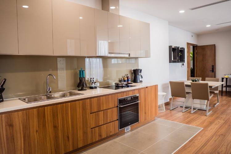 Nhà bếp căn hộ Eco Green Saigon Bán căn hộ tầng cao Eco Green Saigon nội thất cơ bản, tiện ích đa dạng