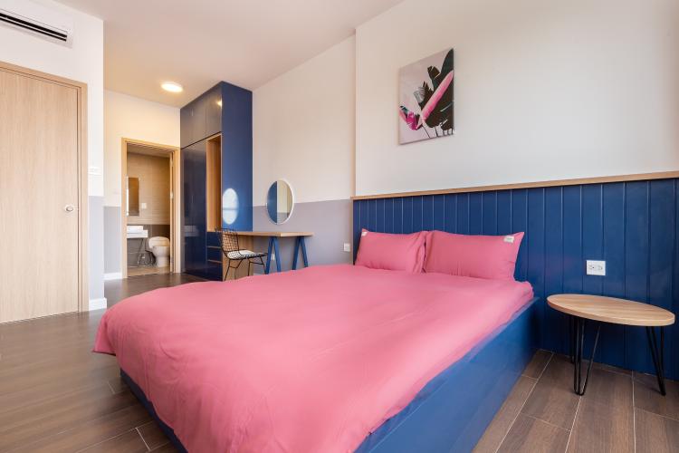 Phòng ngủ căn hộ The Sun Avenue Căn hộ The Sun Avenue tầng trung, view thành phố nhộn nhịp.