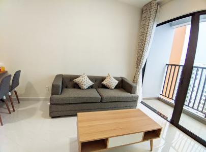 Phòng khách căn 2PN Safira Cho thuê căn hộ Safira Khang Điền đầy đủ nội thất, view nội khu.