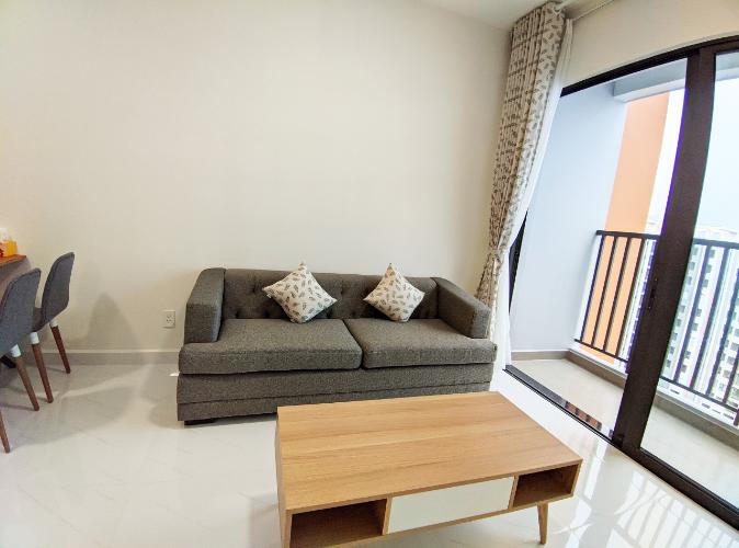 Phòng khách căn 2PN Safira Cho thuê căn hộ Safira Khang Điền đầy đủ nội thất, view nội khu.