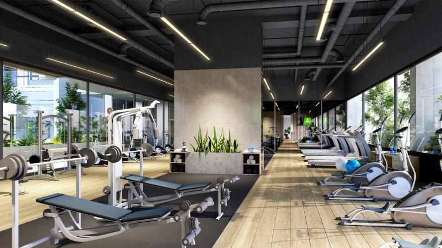 Tiện ích Cetana Thủ Thiêm, Quận 2 Căn hộ Officetel Cetana Thủ Thiêm nội thất cơ bản, view nội khu.