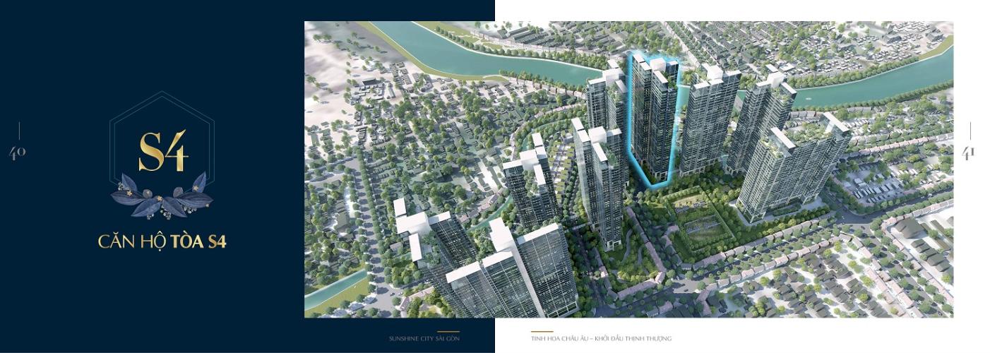 Tổng quan dự án Sunshine City Saigon Căn hộ Sunshine City Sài Gòn tầng cao, ban công hướng Tây Bắc.