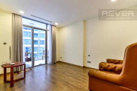 Phòng Ngủ 1 Căn hộ Vinhomes Central Park 3 phòng ngủ tầng cao Park 2 hướng Nam, full nội thất