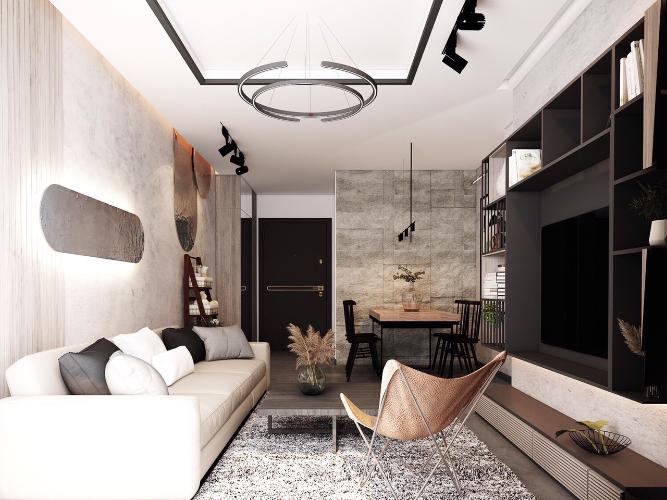 Phòng khách Căn hộ FELIZ EN VISTA Cho thuê căn hộ Feliz En Vista 2 phòng ngủ, tầng 8, diện tích sàn 82m2