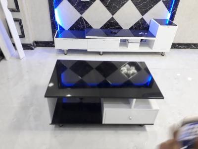 Phòng khách The Gold View, Quận 4 Căn hộ The Gold View đầy đủ nội thất, ban công thoáng mát.