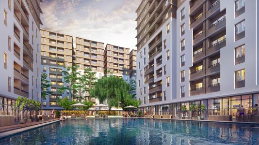 Chung cư Cityland Park Hills, Gò Vấp Căn hộ Cityland Park Hills hướng Nam đầy đủ nội thất cao cấp.