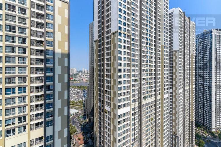 View căn hộ Vinhomes Central Park Cho thuê căn hộ Vinhomes Central Park 2PN, tháp Landmark Plus, diện tích 57m2, đầy đủ nội thất