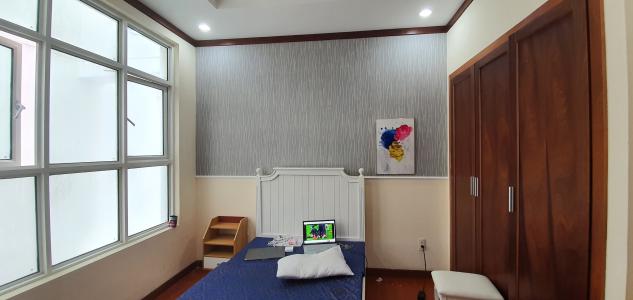 Phòng ngủ Hoàng Anh Thanh Bình, Quận 7 Căn hộ Hoàng Anh Thanh Bình tầng cao, view thành phố đẹp.