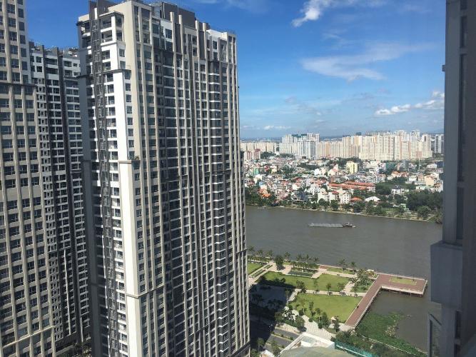 View Saigon Pearl Quận Bình Thạnh Căn hộ Saigon Pearl tầng cao đón view thành phố sầm uất.