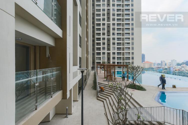 View Căn hộ The Gold View 1 phòng ngủ tầng thấp A3 view hồ bơi