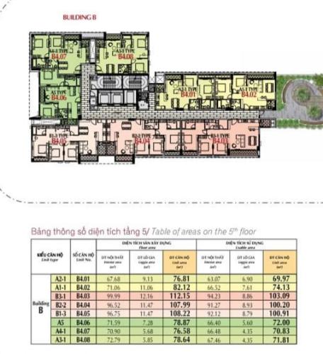 mặt bằng căn hộ urban hill Bán căn hộ Urban Hill ban công thoáng mát, dự án được đầu tư quy mô.