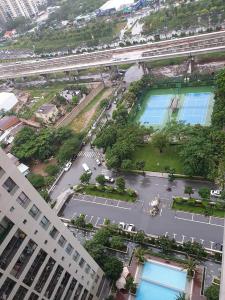 View căn hộ Masteri Thảo Điền Căn hộ tầng 22 Masteri Thảo Điền, nội thất đầy đủ