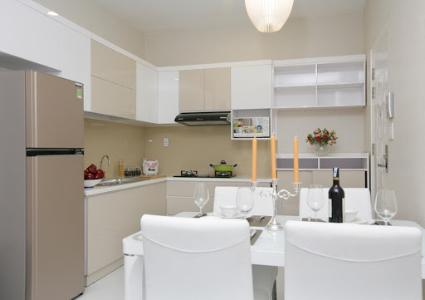 Nhà mẫu Dream Home Palace Quận 8 Căn hộ Dream Home Palace view hướng Nam, phía nội khu hồ bơi.