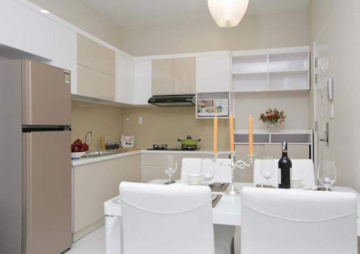 Nhà mẫu Dream Home Palace Quận 8 Căn hộ Dream Home Palace view hướng Nam, phía nội khu hồ bơi.