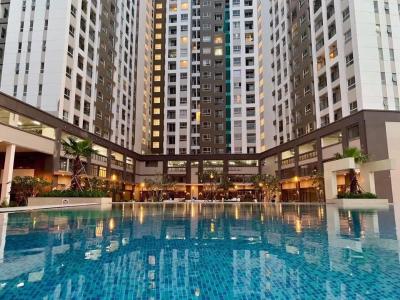 Chung cư Prosper Plaza, Quận 12 Căn hộ Prosper Plaza nội thất cơ bản, view thành phố sầm uất.