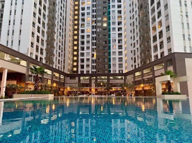 Chung cư Prosper Plaza, Quận 12 Căn hộ Prosper Plaza nội thất cơ bản, view thành phố sầm uất.