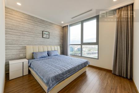 Phòng ngủ 1 Căn hộ Vinhomes Central Park tầng trung, tòa Landmark 6, 4 phòng ngủ, full nội thất