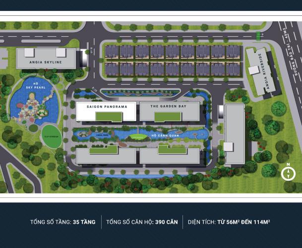 mặt bằng chung dự án River Panorama Bán căn hộ River Panorama sắp được bàn giao, tiện ích đa dạng