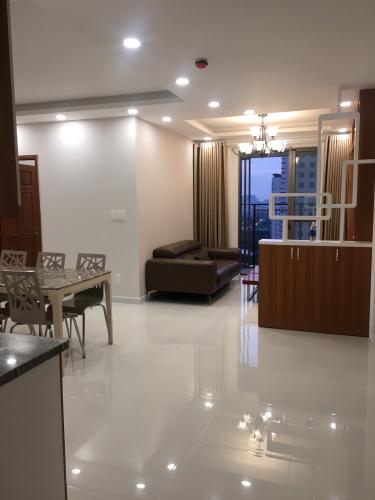 Phòng khách căn hộ Saigon South Residence Bán căn hộ Saigon South Residence nội thất đầy đủ, ban công hướng Bắc.