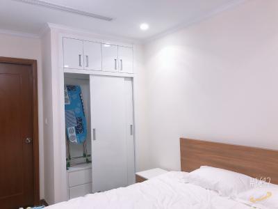Phòng ngủ căn hộ VINHOMES CENTRAL PARK Cho thuê căn hộ Vinhomes Central Park 2PN, tháp Landmark 5, diện tích 79m2, đầy đủ nội thất