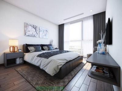 Phòng ngủ Vinhomes Grand Park Quận 9 Căn hộ Vinhomes Grand Park nội thất đầy đủ, 4 phòng ngủ.