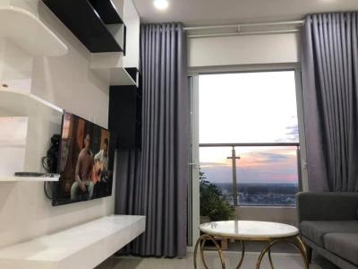 Căn hộ Dragon Hill 2, Nhà Bè Căn hộ Dragon Hill 2 nội thất đầy đủ, view thành phố sầm uất.