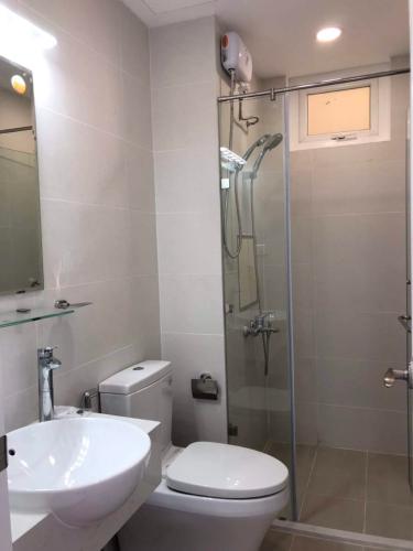 Toilet căn hộ SAIGON MIA Cho thuê căn hộ Saigon Mia 2PN, diện tích 78m2, đầy đủ nội thất, ban công hướng Đông
